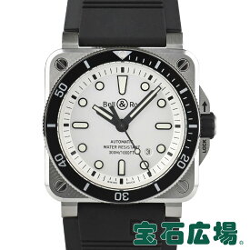 【最大30000円OFFクーポン4/14(日)20時開始】ベル＆ロス BELL & ROSS BR03―92 DIVER WHITE BR03-92-D-WH-ST/SRB【新品】メンズ 腕時計 送料無料