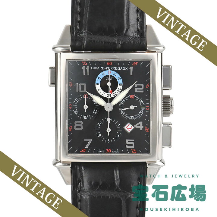 楽天市場】ジラール ペルゴ GIRARD PERREGAUX ヴィンテージ1945 クロノ 