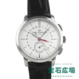 ジラール ペルゴ GIRARD PERREGAUX 1966 デュアルタイム 49544-11-132-BB60【中古】メンズ 腕時計 送料無料