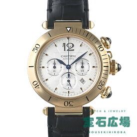 カルティエ Cartier パシャ ドゥ カルティエ クロノグラフ WGPA0017【中古】メンズ 腕時計 送料無料