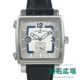 ユリス ナルダン ULYSSE NARDIN (中古) クアドラード デュアルタイム 243-92【中古】メンズ 腕時計 送料無料