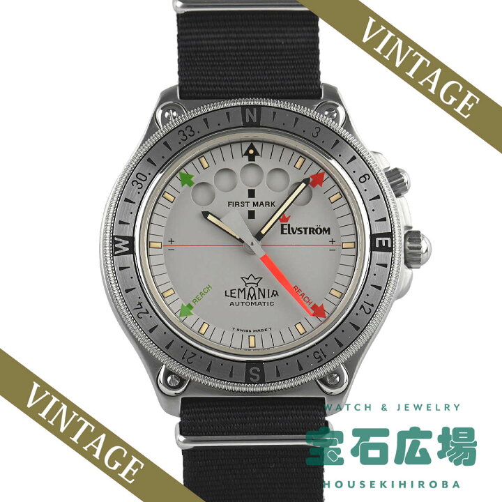楽天市場】レマニア Lemania レガッタ エルブストローム 8734【中古 
