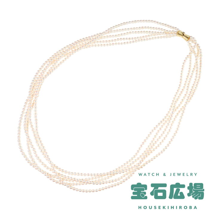 楽天市場】ミキモト MIKIMOTO ベビーパール 5連ネックレス 【中古 