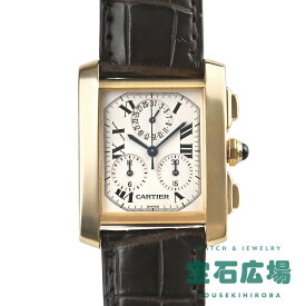 カルティエ Cartier タンクフランセーズ クロノリフレックス W5000556【中古】メンズ 腕時計 送料無料