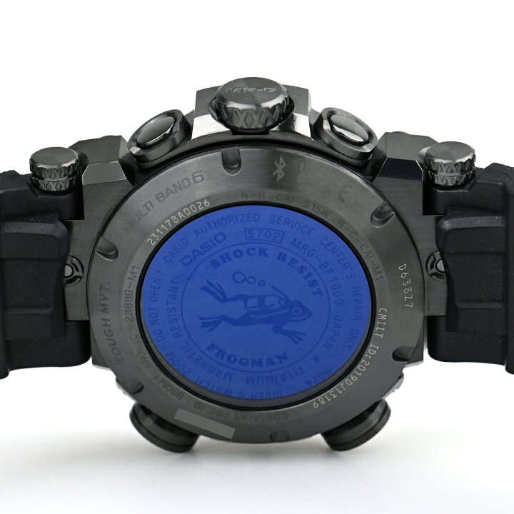 楽天市場】カシオ CASIO (中古) MR-G FROGMAN MRG-BF1000R-1AJR【中古 