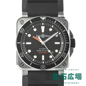 ベル＆ロス BELL & ROSS BR 03-92 DIVER BR03-92-D-BL-ST/SRB【中古】メンズ 腕時計 送料無料