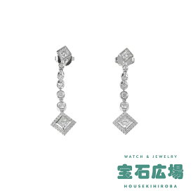 ティファニー TIFFANY＆Co. グレース 2Pプリンセスカットダイヤ・ダイヤ ドロップピアス 【中古】レディース ジュエリー 送料無料