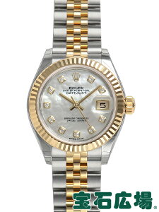 �����b�N�X ROLEX ���f�B �f�C�g�W���X�g 28 279173NG�y�V�i�z ���f�B�[�X �r���v ��������
