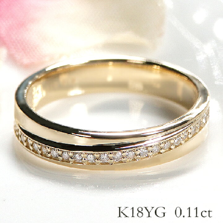 楽天市場】K18YG/PG/WG 【0.11ct】【SIクラス】共有爪 天然  