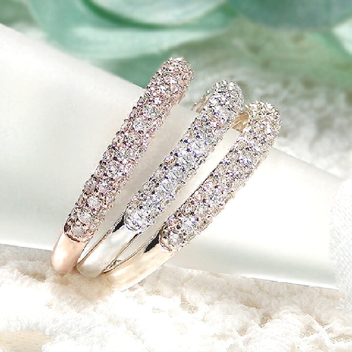 楽天市場】K10YG/PG/WG 【0.50ct】【SIクラス】 天然ダイヤモンド  