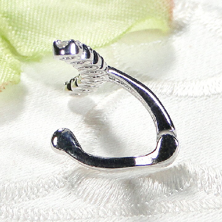 楽天市場】K10YG/PG/WG【0.23ct】無色透明 天然ダイヤモンド イヤカフ 