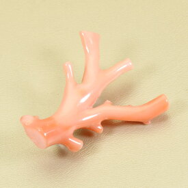 ピンク ガーネ珊瑚 ブローチ 枝 無染色 SANSUI 3月誕生石 天然珊瑚 sango 本さんご コーラル 宝石 サンゴ 土佐 高知 ラッピング 無料 送料無料