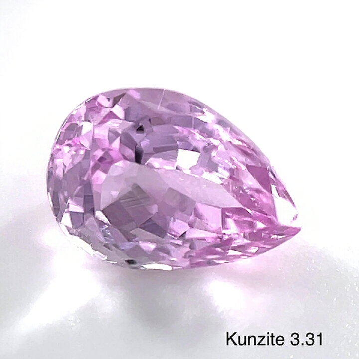楽天市場】クンツァイト ルース 3.31ct【品質保証書付】 : 宝石天国  