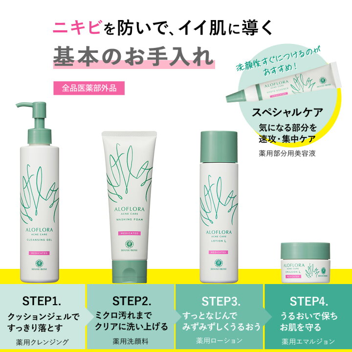 楽天市場】アロフローラ アクネケア ローション L ( ライト ) 150mL 