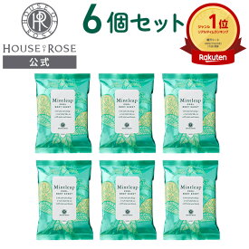 【8/15 ポイント10倍 】 ミントリープ クール ボディシート 122mL（20枚入り）×6個セット 【 ハウスオブローゼ 公式 】 ボディケア 冷感 涼感 ひんやり cool 爽快 清涼感 べたつき 汗 さらさら 天然精油 ハーブ レモン ハッカ ふき取り ボディ用シート サマー 夏