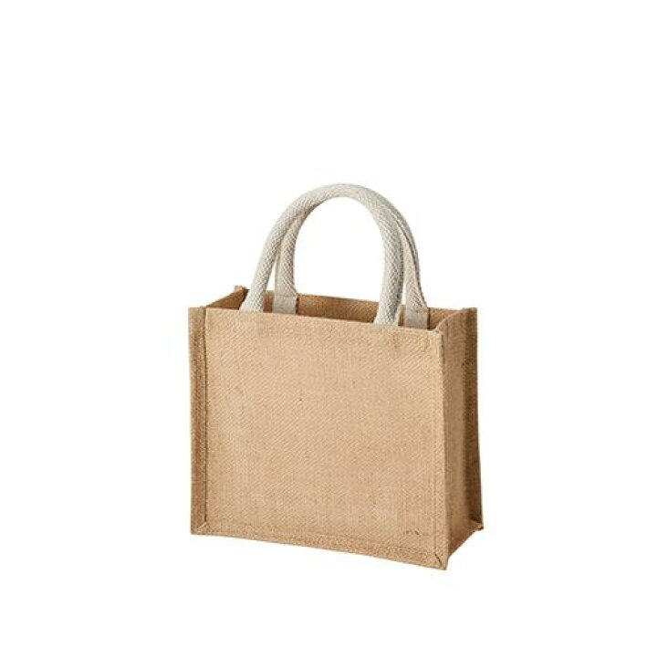 楽天市場】【10枚セット販売】【ジュートスクエアトート(S)ナチュラル  