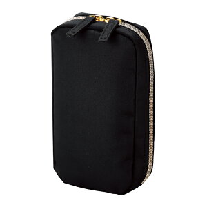 【エルトラッド・ゴールド縦型ポーチ】化粧ポーチ メイクポーチ 小物入れ 縦型収納 コスメ サロン 美容 お出掛け 外出 旅行 シンプル 上品 プレゼント ギフト 景品 粗品 販促品 抽選会 イベ