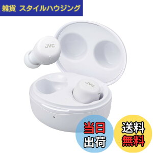 �y���������zJVC�P���E�b�h JVC HA-A5T-W ���C�����X�C���z�� Bluetooth �z���C�g �J�i���^ �ő�15h�Đ� �����h�� ���^ �y�� ���ʒ���