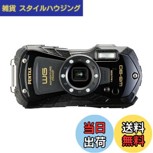 �y���������zPENTAX WG-90 �u���b�N �{�i�h���f�W�^���J���� 14m�h�� (�A��2����) 1.6m�ϏՌ� �h�o -10�x�ϊ� �A�E�g�h�A�Ŋ��􂷂�^�t�l�X�{�f�B CALS���[�h���ڂ� ����L�^�ȂǕ��L���r�W�l�X�V