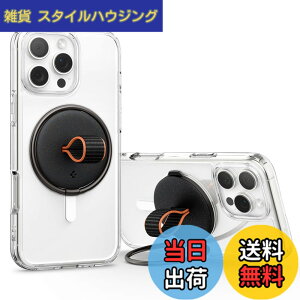 �y���������z�X�s�[�Q�� MagSafe �Ή� �X�}�z�����O �L�b�N�X�^���h �O���b�v iPhone 17 Pro Max, 17, Air, 16/15/14/13/12 �V���[�Y �}�O�l�b�g�� �����h�~ �p�x���� OM104 AMP08552 (�u���b�N)