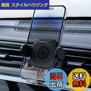 �y���������zSpigen �ԍڃz���_�[ �}�O�l�b�g MagSafe�p �X�}�z�z���_�[ �� �X�}�z�X�^���h �G�A�R�������o������ iPhone 14 13 12 Pro Max Plus Mini �������� 360�x��] �Ў�E�� �����h�~ ���t���ȒP O