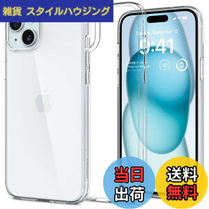 �y���������zSpigen �y�n��18�N�̋Z�p�́z iPhone 15 Pro Max �P�[�X �N���A ���ϖh�~ �ϏՌ� �y�� �G�A�[�X�L���E�n�C�u���b�h ACS06554 (�N���X�^���E�N���A)
