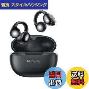 �y���������zUGREEN �C���[�J�t �C���z�� Bluetooth 5.4 Hi-Fi���� ENC���� AI�ʘb�m�C�Y�L�����Z�����O �y�I�[�v���C���[�^/�����ݎ�/���S���C�����X/IPX5�h��/�ő�30���ԍĐ��z (�u���b�N)