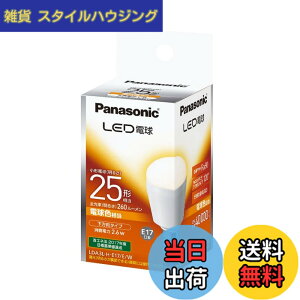 �y���������z�p�i�\�j�b�N LED�d�� �������a17mm �d��25W�`���� �d���F����(2.6W) ���^�d���E�������^�C�v 1�� ���`���Ή� LDA3LHE17EW