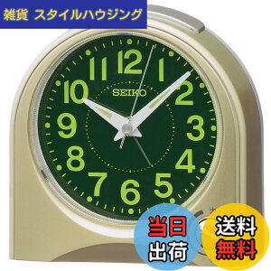 �y���������z�Z�C�R�[�N���b�N(Seiko Clock) �ڊo�܂����v �u�����v �A�i���O �����F�p�[�� 115x115x55mm KR520G