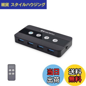 �y���������zCable Matters 4�|�[�g USB �ؑ֊� 4��PC�p 4����4�o�́A�����R���t�� USB 3.0 �ؑ֊�AUSB4�܂���Thunderbolt 4�|�[�g�pUSBA - USBC �ϊ��A�_�v�^�[�t��