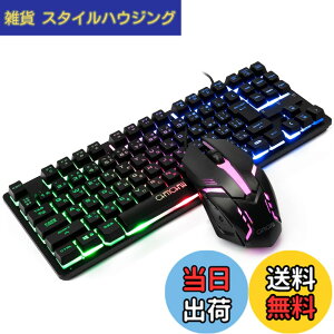 �y���������zCHONCHOW �Q�[�~���O�L�[�{�[�h�}�E�X�Z�b�g ���{��z�� ���� keyboard ps4/ps5�Ή� �Q�[�~���O�}�E�X �L�[�{�[�h �L���u���ϊ��v/�u�ϊ��v�L�[�t�� �e���L�[���X ���� �L�� 4�i�KDPI 19