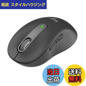 �y���������z���W�N�[�� Signature M650LGR L ���C�����X�}�E�X �É� Bluetooth ���[�W �O���t�@�C�g ��̑傫�߂ȕ����� L�T�C�Y ���C�����X �}�E�X ���� Logi Bolt Unifying��Ή� windows mac iPad Android Chrome