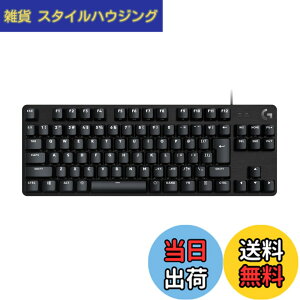 �y���������zLogicool G �Q�[�~���O�L�[�{�[�h G413TKLSE �L�� �e���L�[���X �^�N�^�C�� �m���ȑŌ��� ���{��z�� ���ϋv�� PTB �L�[�L���b�v �Q�[�~���O �L�[�{�[�h ���J�j�J���L�[�{�[�h G413 PC wi