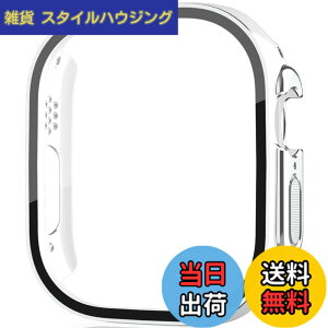 �y���������z�y�S�ʕی�zMiimall�Ή�Apple Watch Ultra 49mm 2022�P�[�X �A�b�v���E�H�b�` Ultra 49mm �J�o�[ �S�ʕی� PC�ގ� �����h�~ �t���ی� ���h�~ ���y�� ���C�����X�[�d �w��h�~ �E���ȒP �C�A