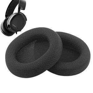 �y���������z�C���[�p�b�h FOR SteelSeries Arctis 1/Arctis 3/Arctis 5/Arctis 7/7P/Arctis 9X/Arctis Pro/Arctis prime �ɑΉ� ���� �p �w�b�h�z���p�b�h �h�~���R��h�~ 1�g �Ȃ񂵂� �����x�t�H�[��RuiMi �i���b�V��