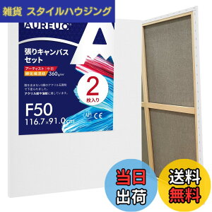 �y���������zAUREUO �ȉ��@���a ����L�����o�X F50 (116.7cmX91.0cm) 2�� - ���ڕz ���ʉ�E���G��E�A�N�������p - ���_���A�[�g�E�|�b�v�A�[�g�ɍœK