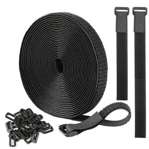 �y���������zAiQInu �}�W�b�N�e�[�v �o���h ���R�J�b�g 6Mx2cm �����o���h 30�o�b�N���t�� �}�W�b�N�e�[�v �z������ �ʃt�@�X�i�[ �Œ�x���g �J��Ԃ����p�\ �ג��߃x���g DIY�p �Ɩ��p ��