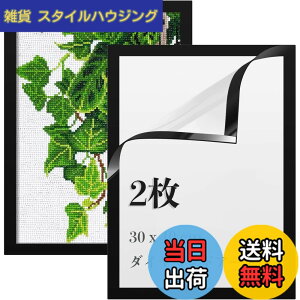 �y���������zLEADINTOP �_�C�������h�A�[�g �t�H�g�t���[�� 2�� �}�O�l�b�g�t�� 30 x 40 cm �_�C�������h�G��p �ǂ������Ȃ� ���ȔS���� �Ǌ|�� �f�B�X�v���C�t���[�� �ʐ^�t���[�� �\���� �|