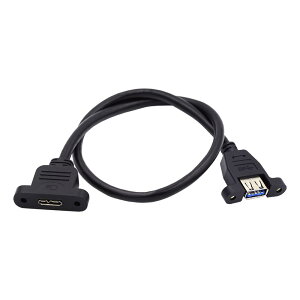 �y���������zNFHK Type-A USB 3.0 ���X - Micro 3.0 Type-B ���X �l�W���ߎ������P�[�u�� 5Gbps