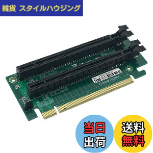 �y���������z10Gtek PCI-Express 16x ���C�U�[�J�[�h 2�X���b�g 270�x R�A���O�� ���C�U�[�A�_�v�^�[ �J�[�h�AE5 Two-way Server�p2U �J�[�h