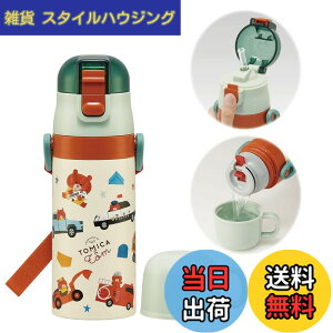 �y���������z�X�P�[�^�[(Skater) ���� �q���p 2WAY �X�g���[���� 400ml �R�b�v���� 350ml �g�~�J�ƃg�� �X�e�����X �y�ʃ^�C�v �ۉ��ۗ� ���e�� waterbottle �X�|�[�c�{�g�� �L�b�Y ���ǂ� ���r SKCP3-A