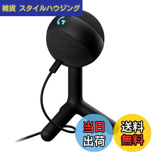 �y���������zLogicool G �Q�[�~���O�}�C�N YETI ORB �R���f���T�[�}�C�N G-YETI-ORB-BK �X�g���[�~���O�z�M �m�C�Y�y�� RGB LIGHTSYNC USB BLUE VO!CE PC MAC �Q�[�~���O �}�C�N �� �u���b�N �R���f���T�[ windows 