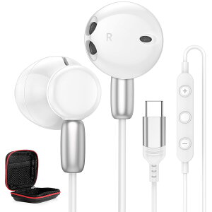 �y���������z�^�C�vc �C���z�� �L�� �}�C�N�t�� type-c �C���z�� �Ή�iPhone 15 16 Pro Max Plus/iPad/Google Pixel 8a 7a 9/Galaxy/Xperia/Huawe/Xiaomi Redmi �m�[�g�p�\�R���Ȃ�USB-C�@��Ή� HiFi���� �d�ቹ �N���A��