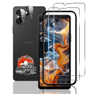 �y���������z�p Xperia 10 VI �K���X�t�B���� 2�� + �J�����ی� 2�� �y���YAGC���Ɏq�f�� �K�C�h�g�t���z �p �G�N�X�y���A10 VI �t�B���� �d�x9H �p Xperia 10VI �ی�t�B���� �ϏՌ� �p SO-52E / SOG14 �t��