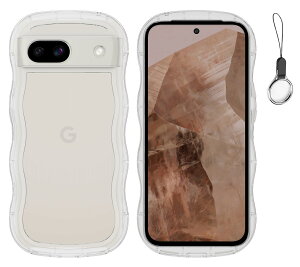 �y���������zHILEGENER for Google Pixel 8A ���킢�� �P�[�X ���˂��� �ϏՌ� �O�[�O�� �s�N�Z��8A 6.1�C���`�p����~�� �X�}�z�P�[�X�E�F�[�u �f�U�C�� ��Ƀt�B�b�g �X�}�z�J�o�[ �؍� ���� �N��