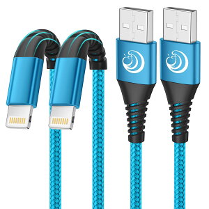 �y���������zAioneus iPhone �[�d�P�[�u�� 1.8m ���C�g�j���O�P�[�u�� 2�{�Z�b�g Lightning �P�[�u�� iPhone �[�d�� �R�[�h �A�C�t�H���[�d�P�[�u�� iPhone 14 13 12 XR XS Pro Max 8 7 6 plus SE