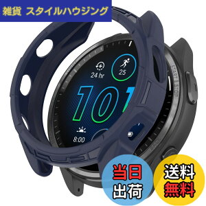 �y���������z�mRuenTech�n�Ή�GARMIN Forerunner 965�P�[�X �ی�P�[�X Garmin Forerunner 965�p�J�o�[ 6�F�I �\�t�g�V���R���� �v���e�N�^�[�J�o�[ �ϏՌ� �y�� ���t���ȒP