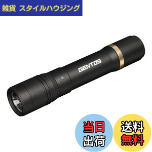 �y���������zGENTOS(�W�F���g�X) �����d�� LED���C�g �[�d�� 200~900���[���� ���N�V�[�h RX-285R/RX-286R/RX-304R/RX-386R/RX-486PB �F�F�u���b�N�A�T�C�Y�F���a30.1x150.4mm
