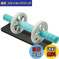 【送料無料】エレコム エクリアスポーツ 腹筋ローラー マット付 静音 (シングルホイール/ダブルホイール)…