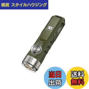�y���������zRovyVon A1 USB C �[�d�� EDC �g�[�` 650���[���� �����邢 �A�E�g�h�A �~�j�L�[�`�F�[�� �g�[�` �����̎����^�сA�L�����v�A���ӍՁA�N���X�}�X�M�t�g�p �F�F�O���[��